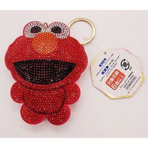 Sesame Steet Elmo Rhinestone Keychain